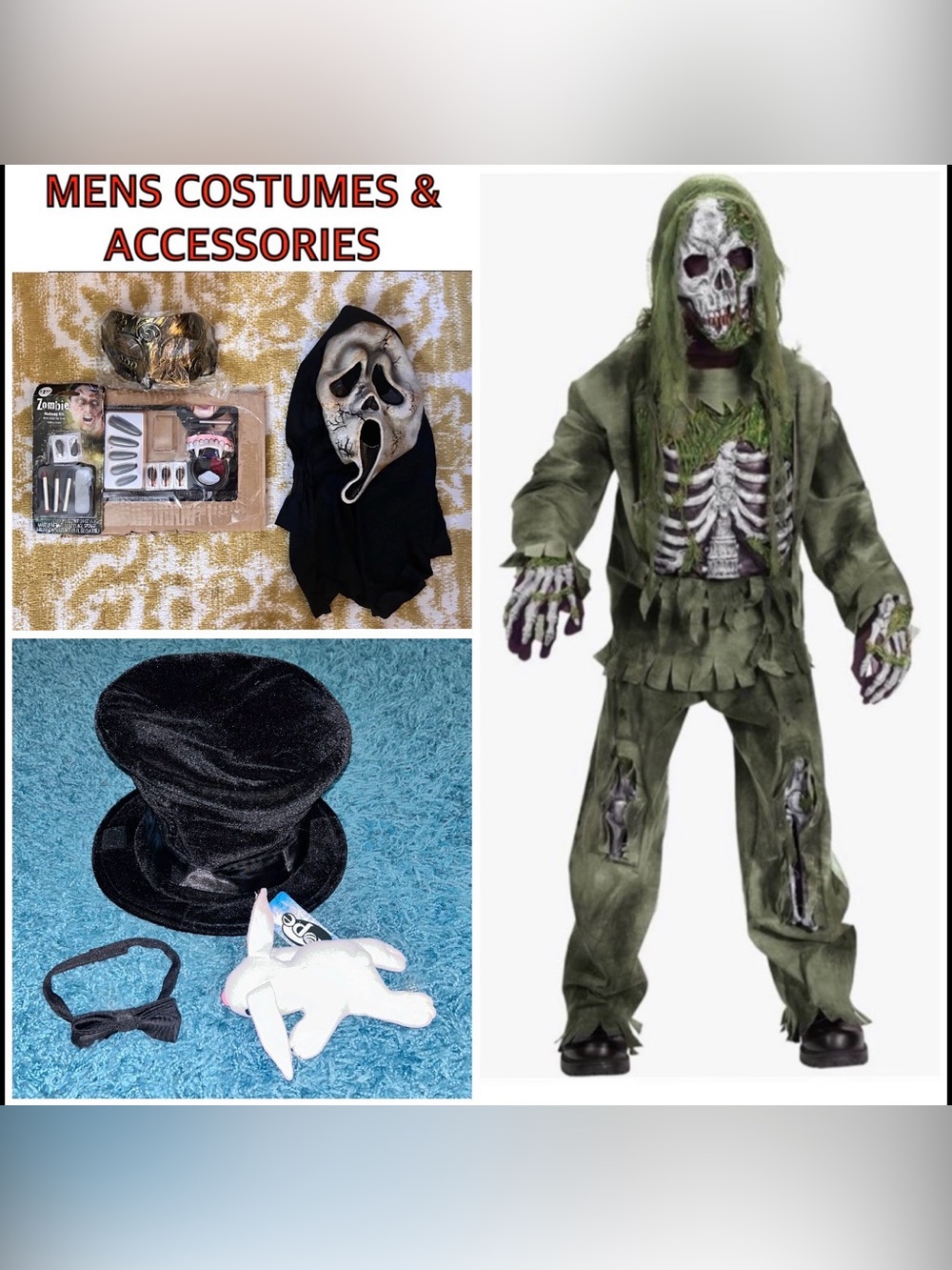 Men's Halloween Costume & Accessories S-XL